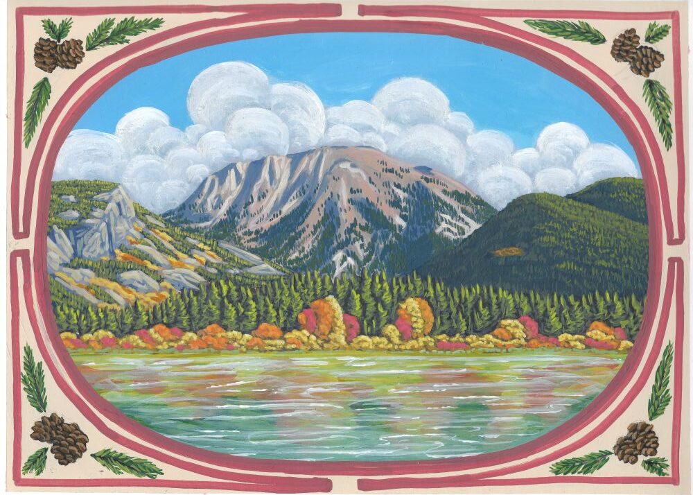 Moubt Baldy in Fall