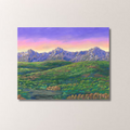 Sunset Mountain Print