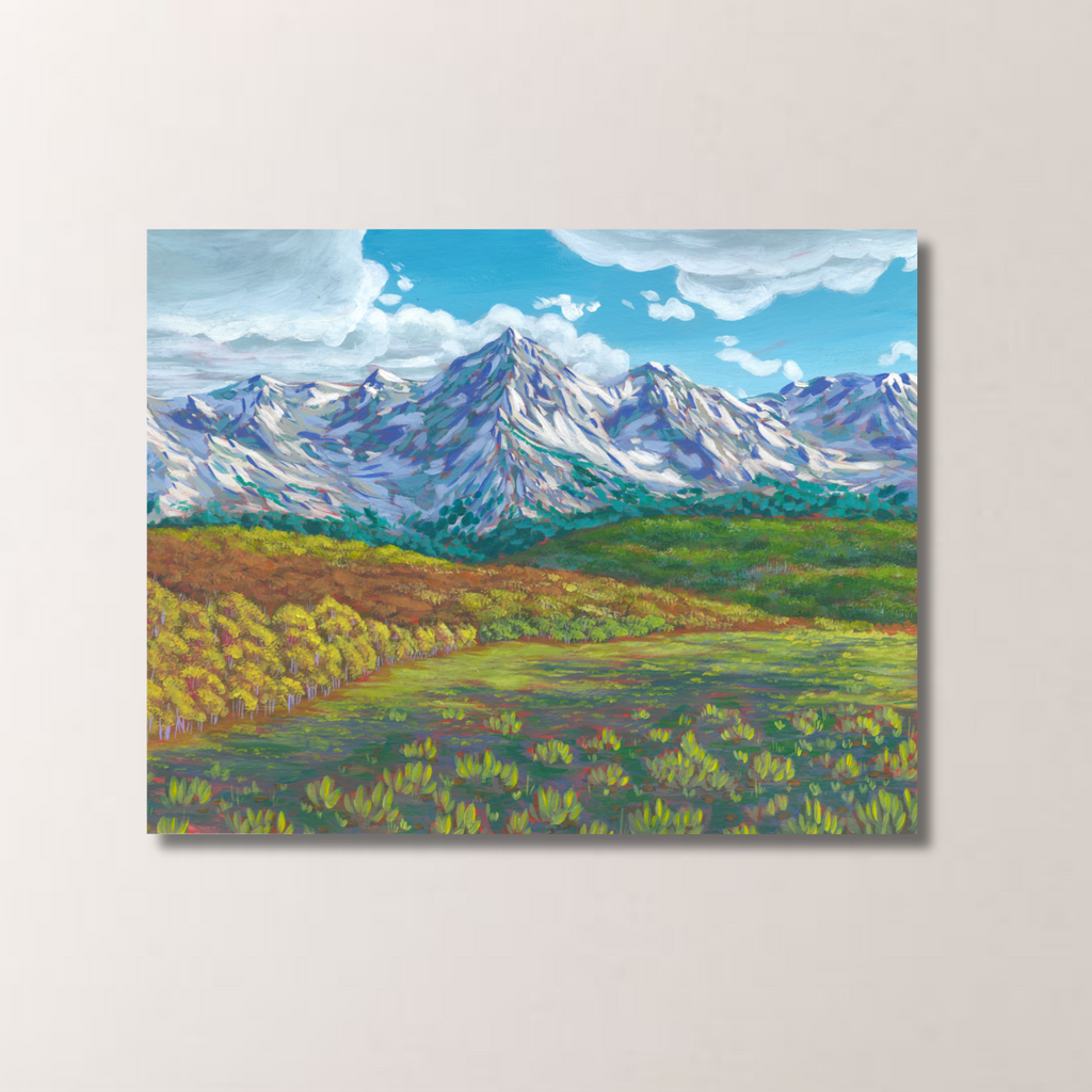 Blue Mountain Majesty Print
