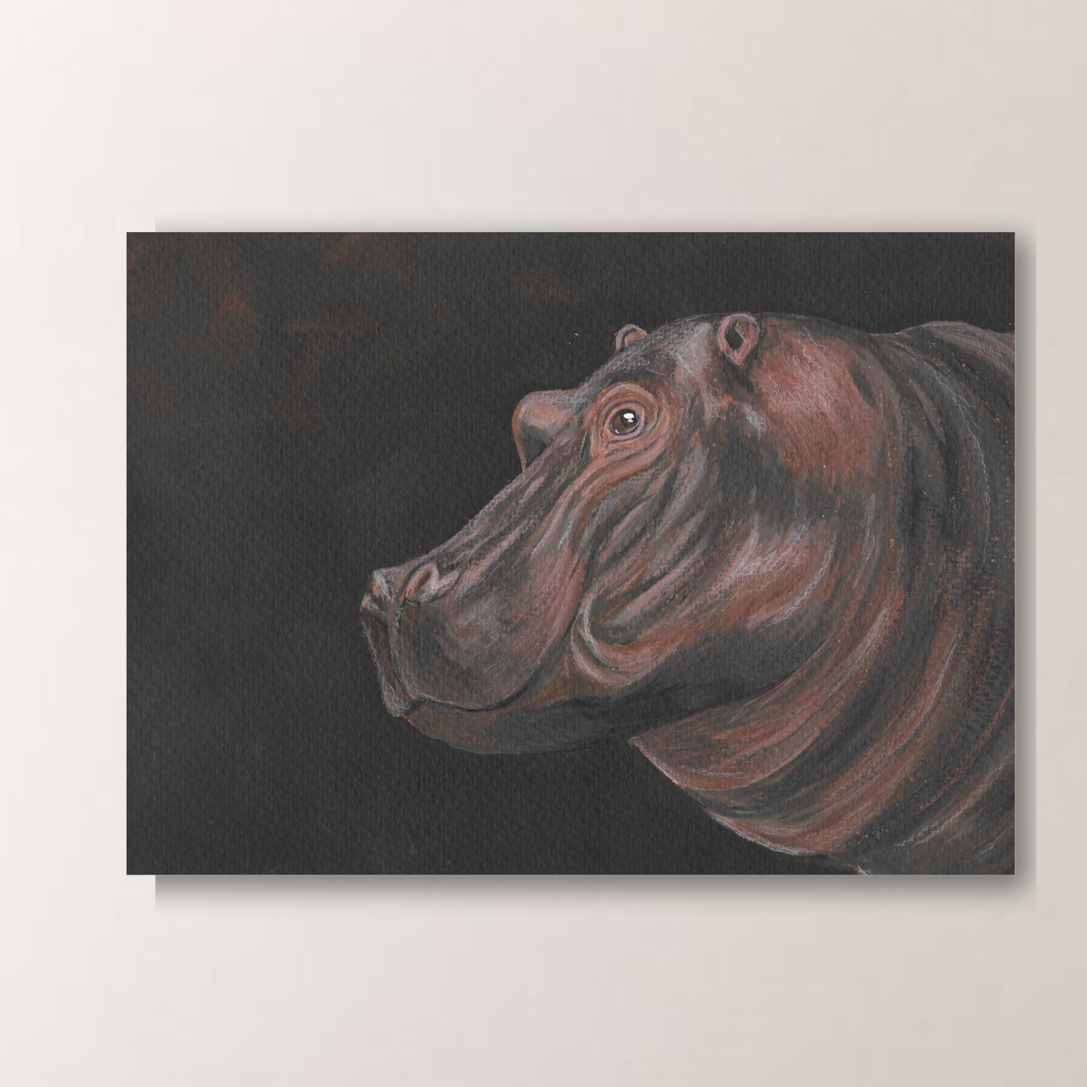 Hippo Print
