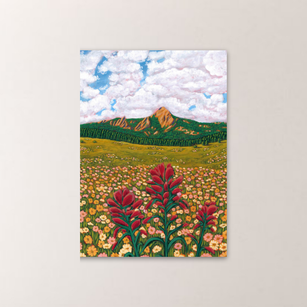 Boulder Flat Irons in Spring Print