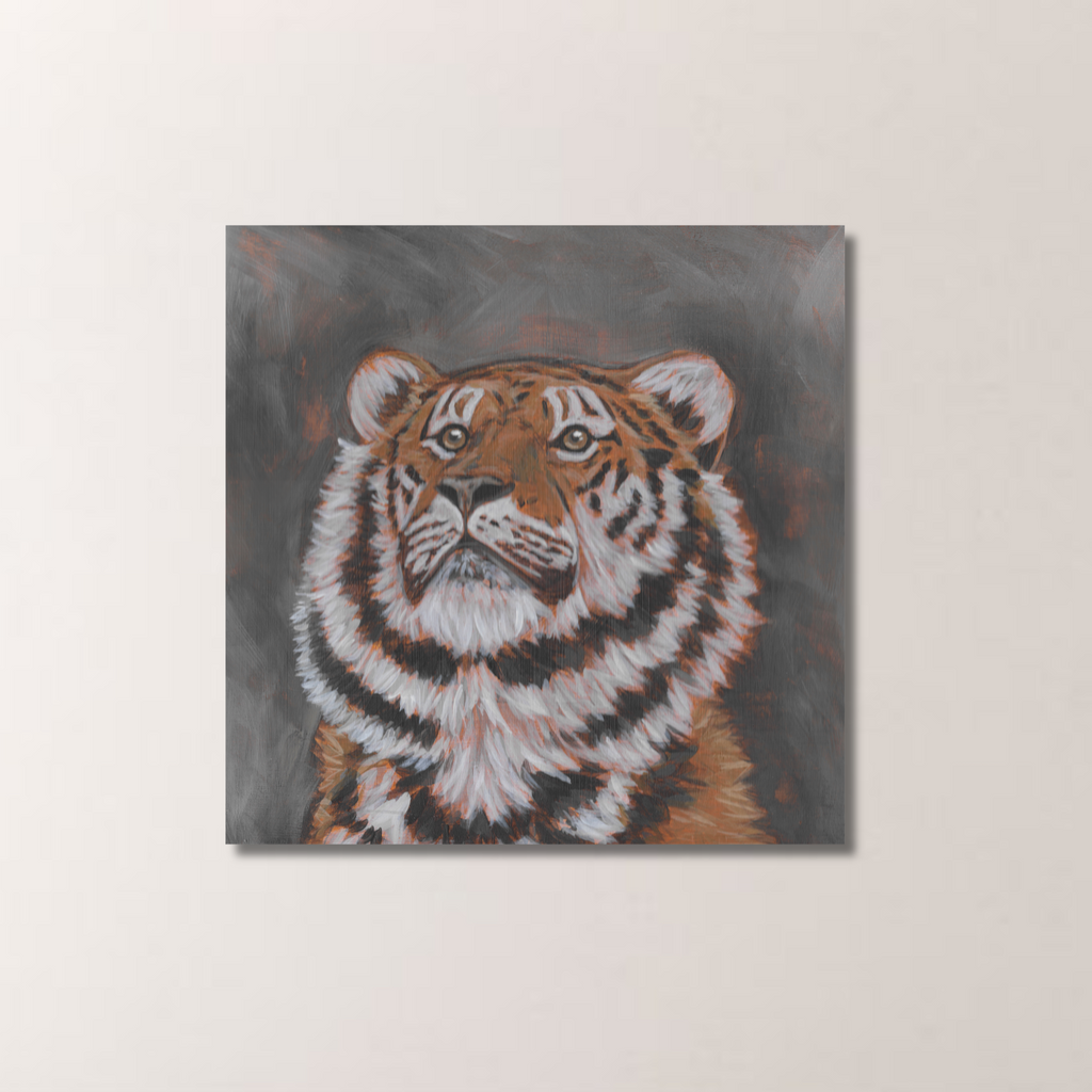 Tiger Portrait Print