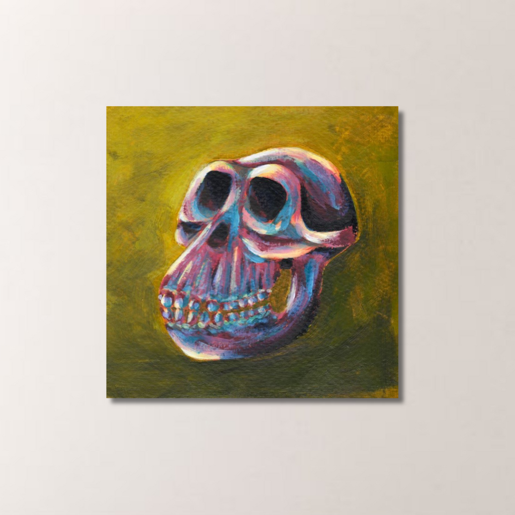 Australopithecus Afarensis Skull Print