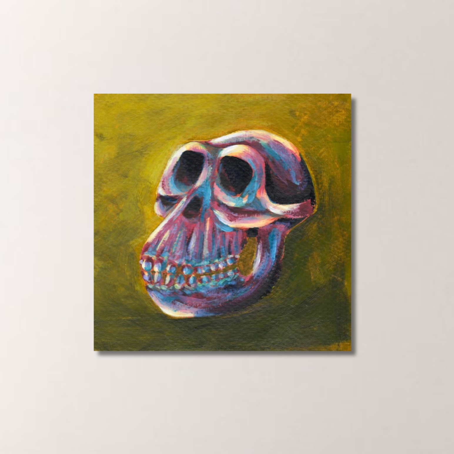 Australopithecus Afarensis Skull Print