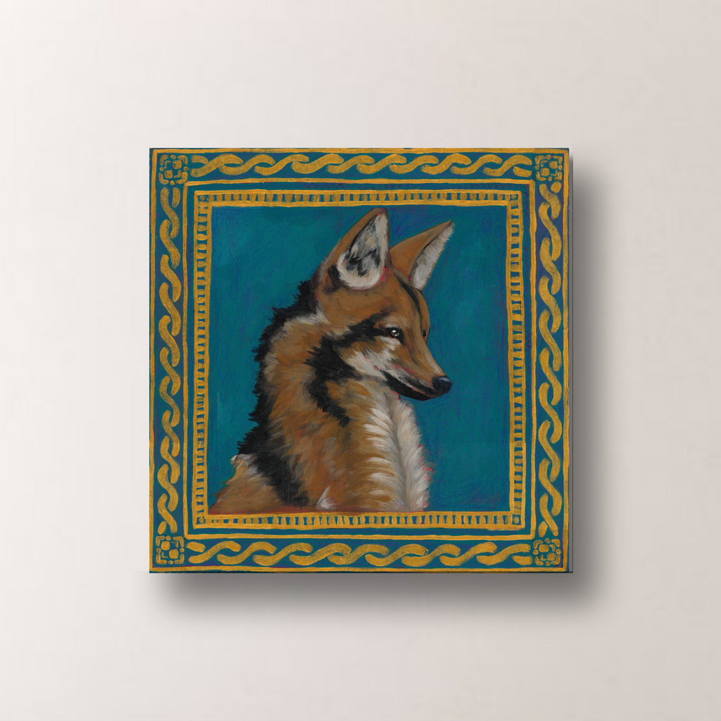 Maned Wolf Print
