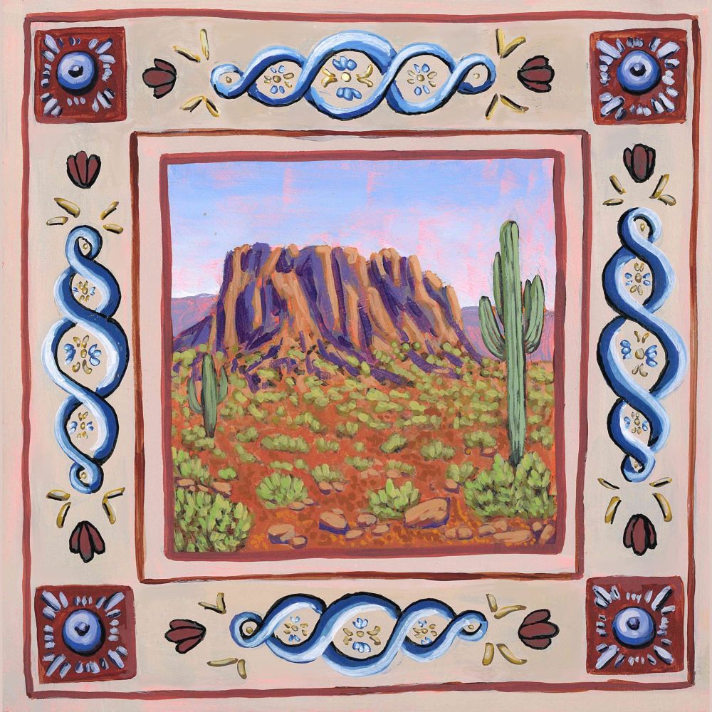 Cactus Retreat Print
